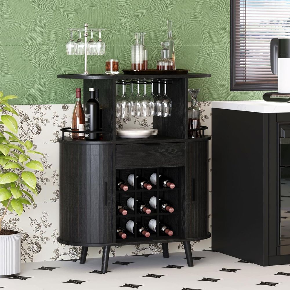 Contemporary Home Bar Cabinet  - مراجعة Home Bar And Cabinet وسعره