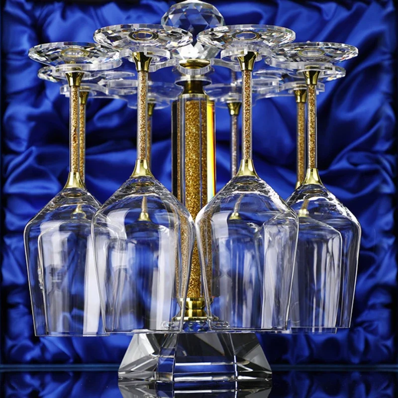 420ml Gold crystal red wine gl - مراجعة Highball Glass Set وسعره