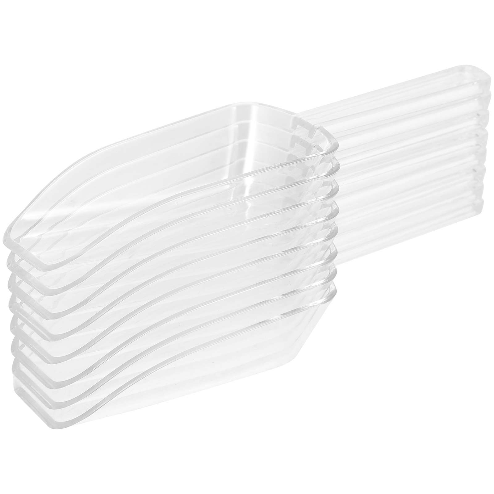8Pcs Food Scoop Mini Clear Pla - مراجعة Ice Pick Pick وسعره