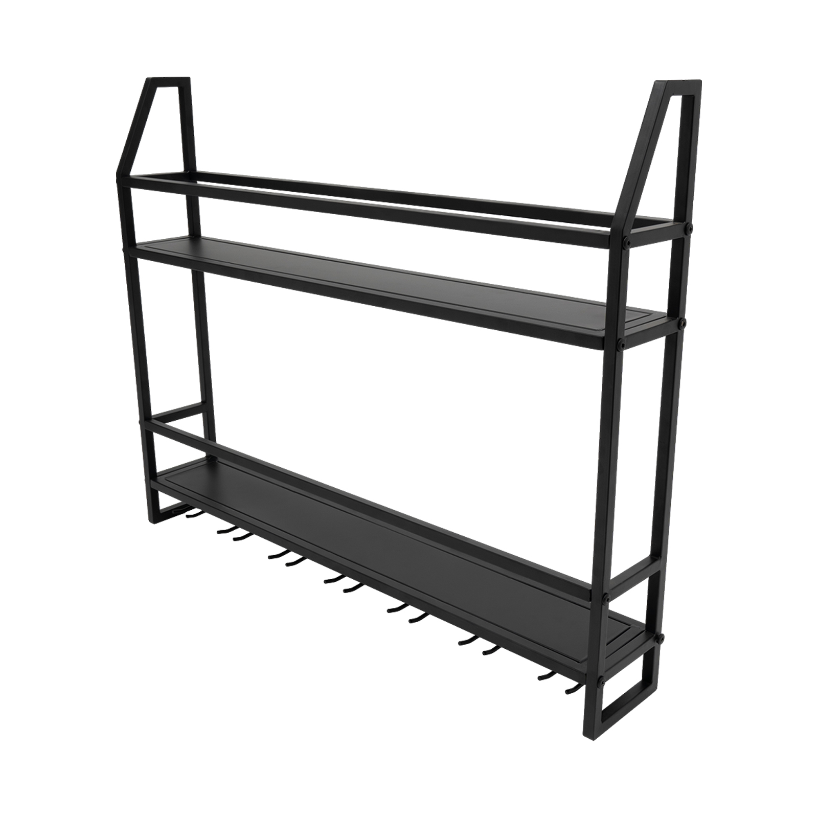 Double-layer Wine Rack Wall-Mo - مراجعة Home Bar Stand وسعره