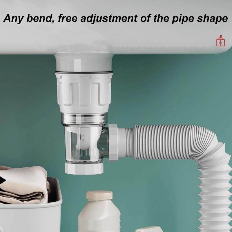Telescoping Anti-odor Drain Pi - مراجعة Home Bar Sink وسعره