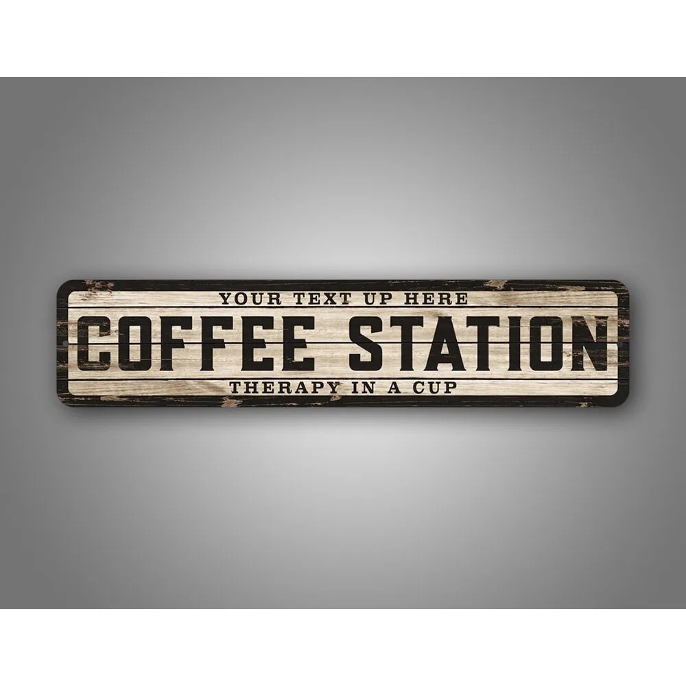 Custom Text Logo Weathered Woo - مراجعة Home Bar Signs وسعره