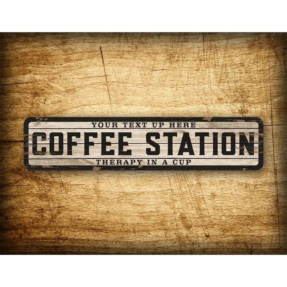 Custom Text Logo Weathered Woo - مراجعة Home Bar Signs وسعره