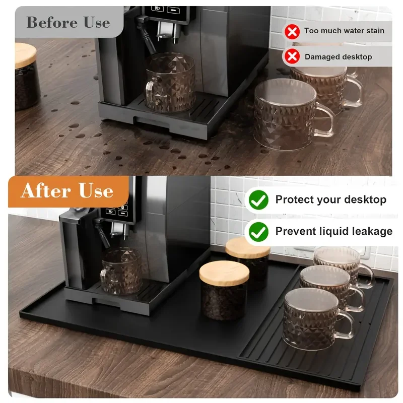 2-in-1 Silicone Coffee Bar Mat - مراجعة Home Bar And Counter وسعره