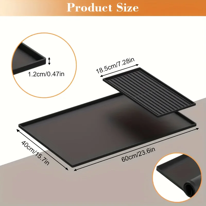 2-in-1 Silicone Coffee Bar Mat - مراجعة Home Bar And Counter وسعره