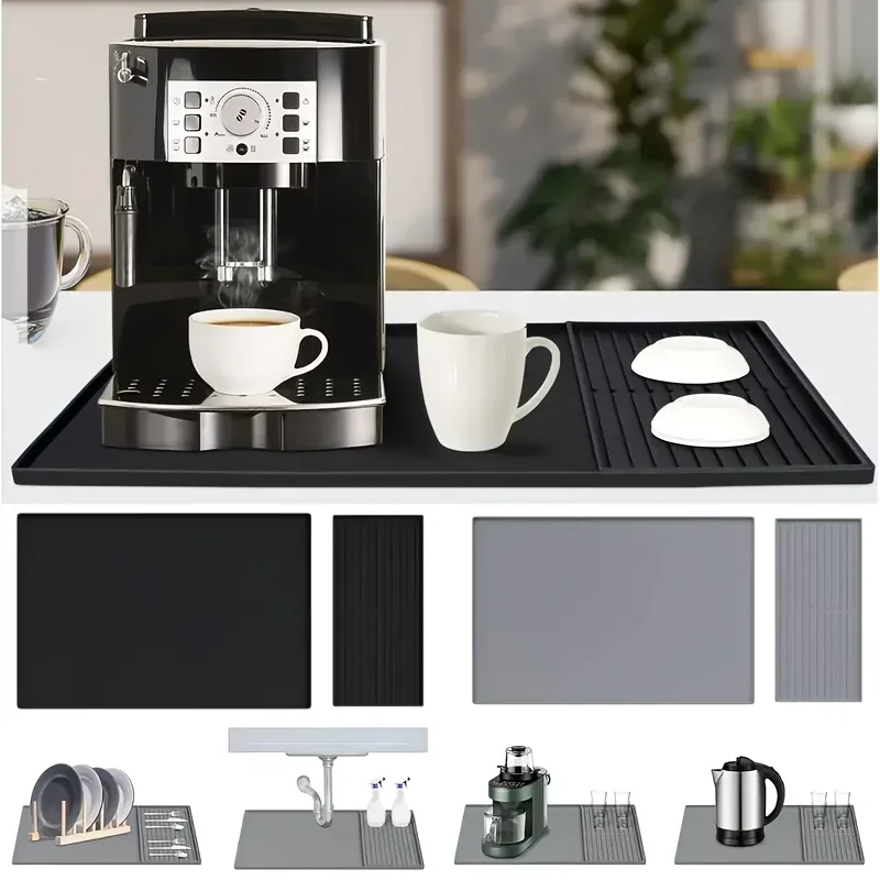 2-in-1 Silicone Coffee Bar Mat - مراجعة Home Bar And Counter وسعره