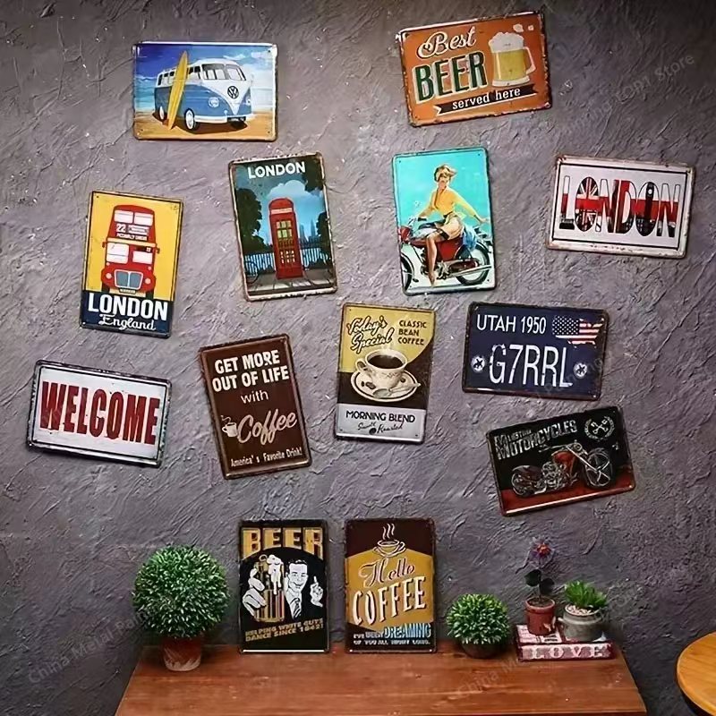 NANDEZ Metal Tin Sign Sexy Hot - مراجعة Home Bar Cafe وسعره