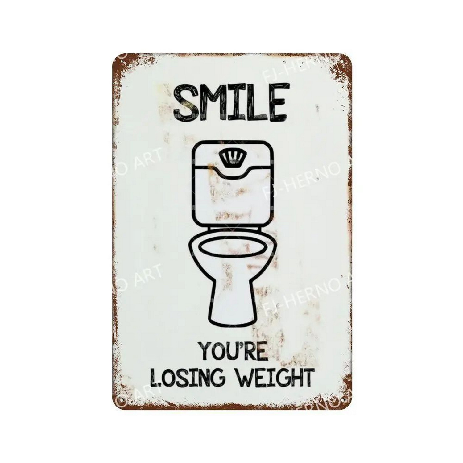 Attention Metal Tin Sign Washi - مراجعة Home Bar Cafe وسعره