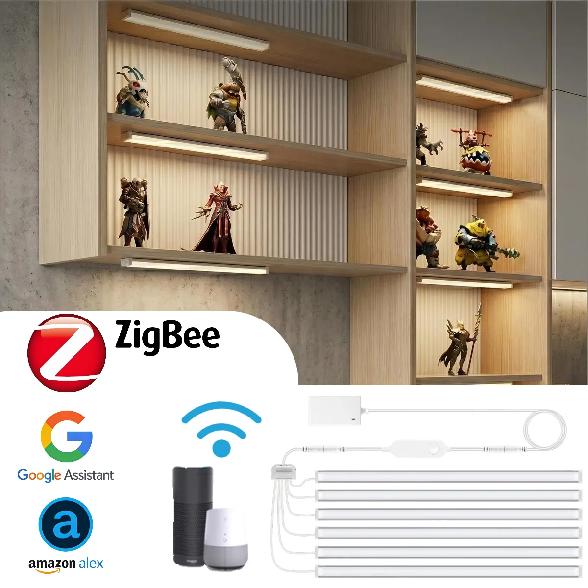 Zigbee Smart Under Cabinet Lig - مراجعة Home Bar And Cabinet وسعره