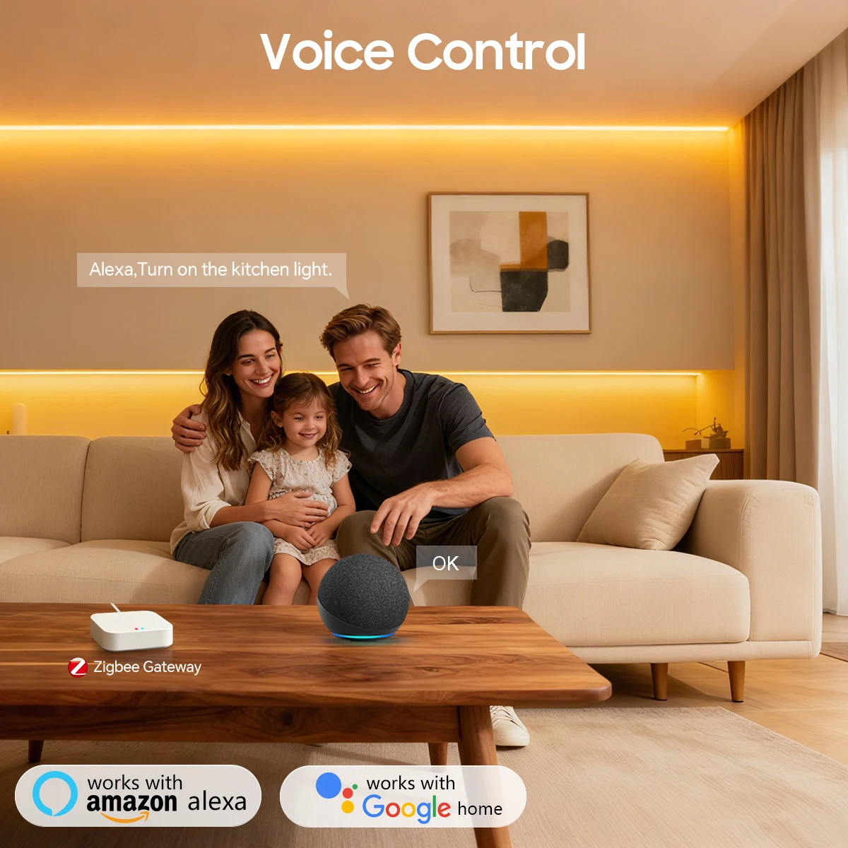 Zigbee Smart Under Cabinet Lig - مراجعة Home Bar And Cabinet وسعره