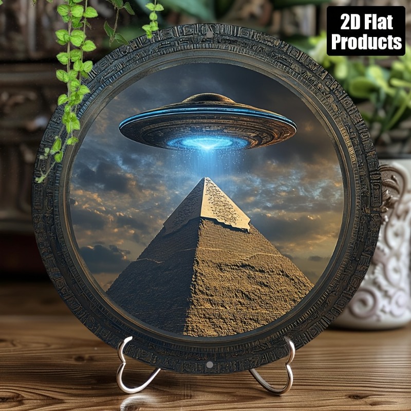 Pyramid UFO Theme Round Alumin - مراجعة Home Bar Cafe وسعره
