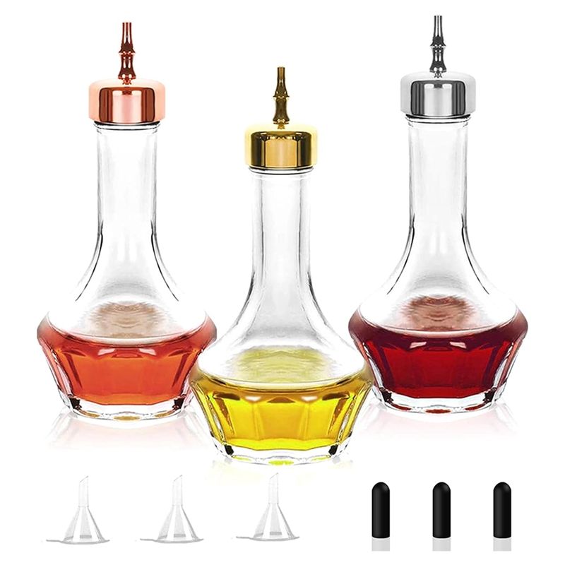 A04G-Bitters Bottle Set Of 3-1 - مراجعة Bitters Bottle Set وسعره