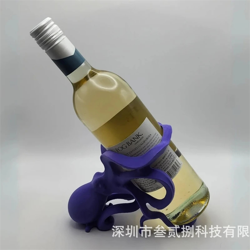Octopus Wine Bottle Rack Table - مراجعة Home Bar Stand وسعره