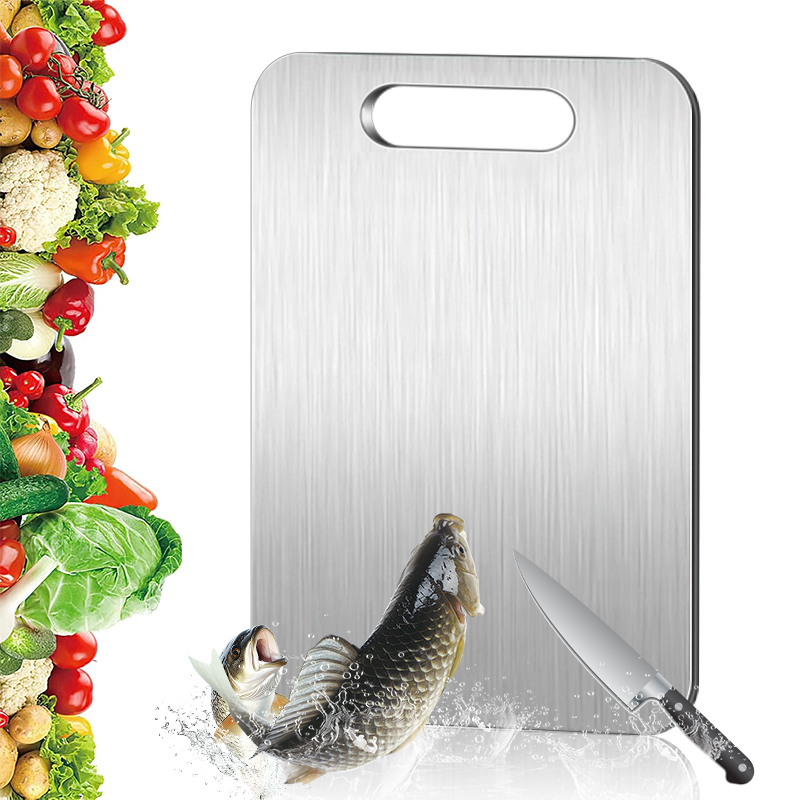 1pc Stainless Steel Cutting Bo - مراجعة Home Bar And Kitchen وسعره