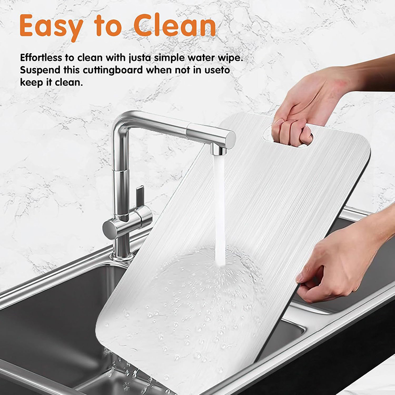 1pc Stainless Steel Cutting Bo - مراجعة Home Bar And Kitchen وسعره