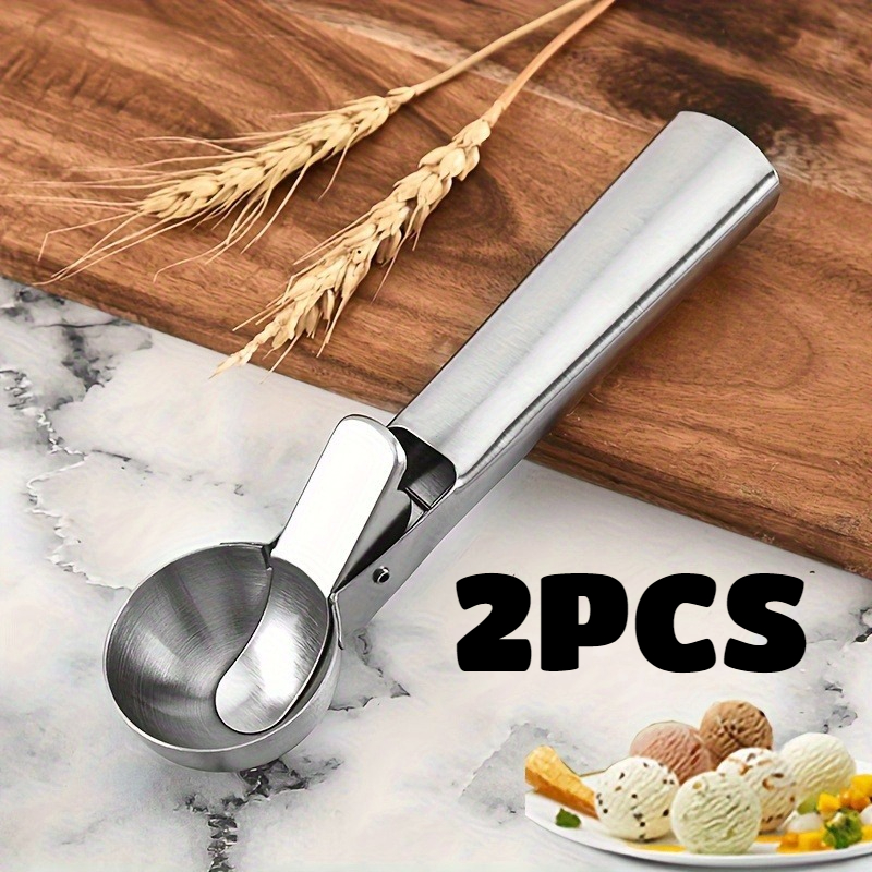 2PCS Ice Cream Spoon Stainless - مراجعة Ice Pick Pick وسعره