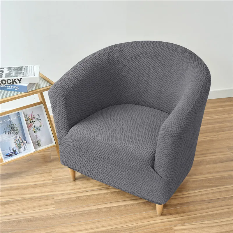Elastic Club Chair Cover Jacqu - مراجعة Home Bar Seating وسعره