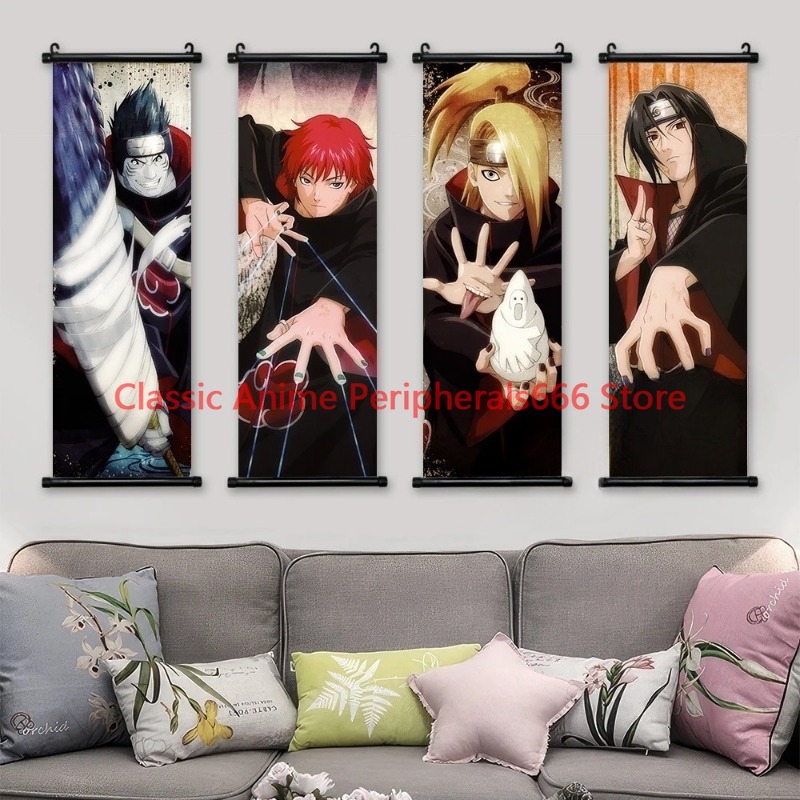Naruto Hanging Painting Canvas - مراجعة Home Bar Setup وسعره