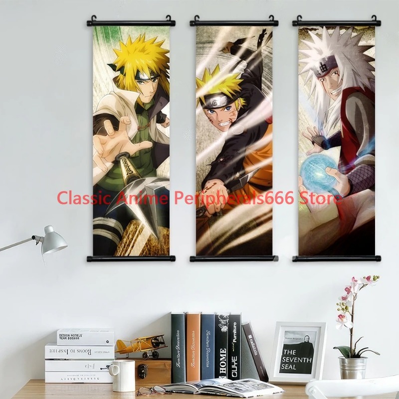 Naruto Hanging Painting Canvas - مراجعة Home Bar Setup وسعره