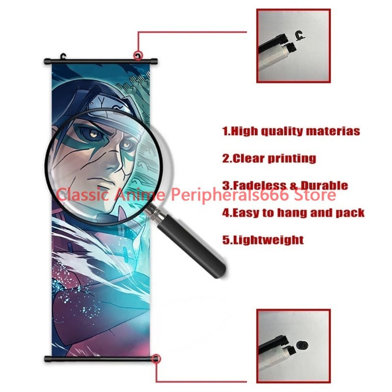 Naruto Hanging Painting Canvas - مراجعة Home Bar Setup وسعره