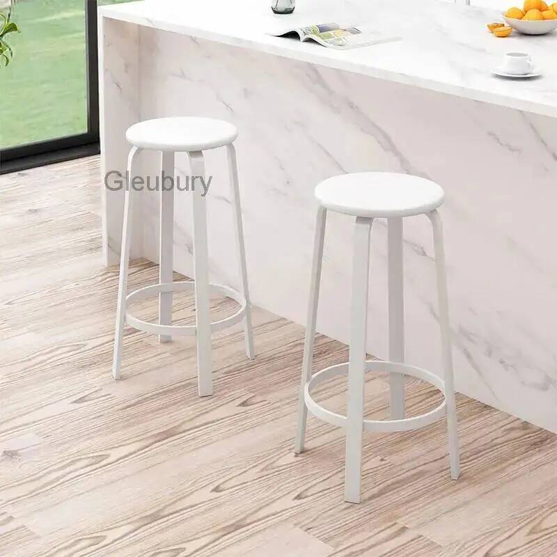 - with Seat Bar Metal Round St - مراجعة Home Bar Seating وسعره