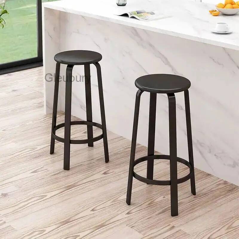 - with Seat Bar Metal Round St - مراجعة Home Bar Seating وسعره