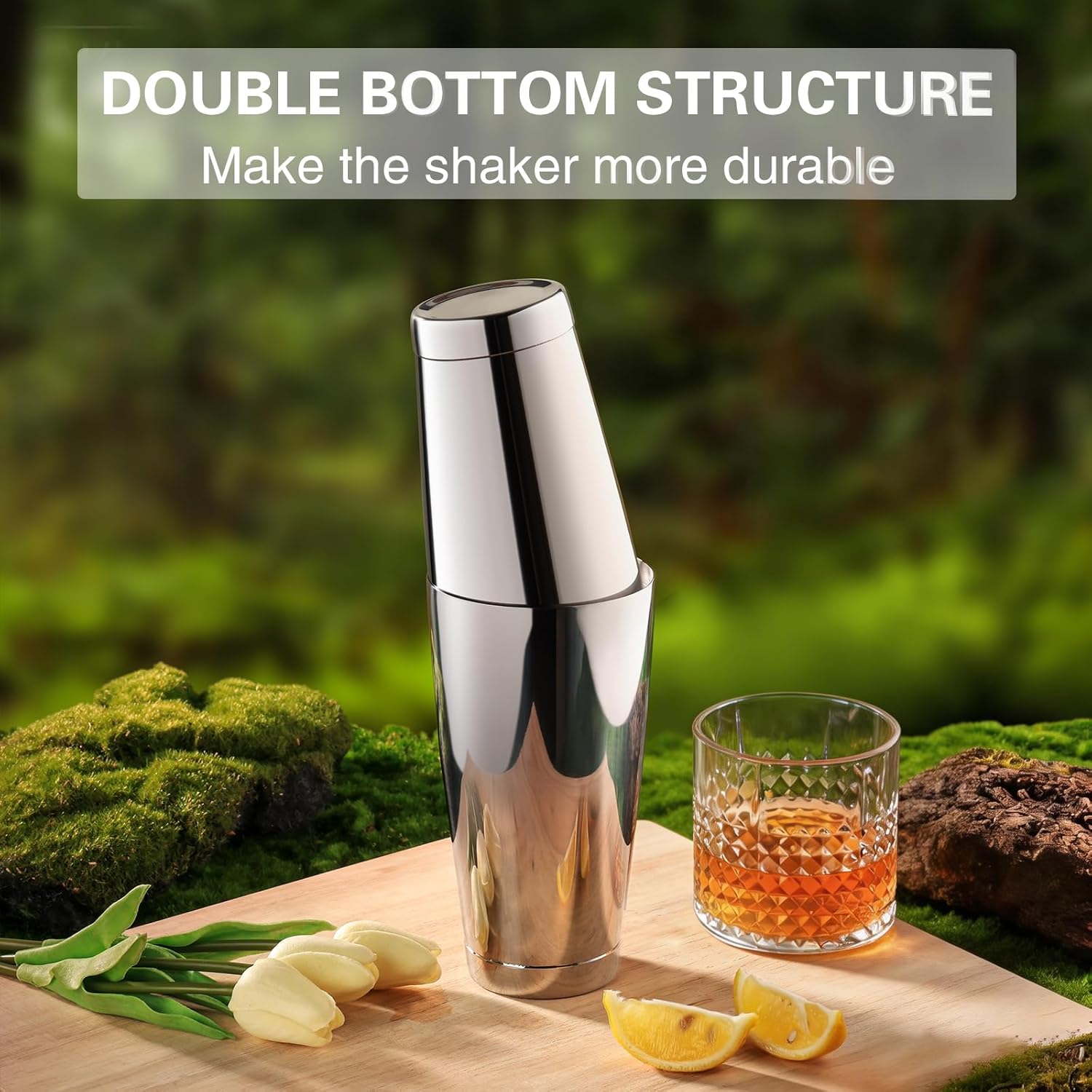 Boston Cocktail Shaker Set, 18 - مراجعة Boston Shaker Set وسعره