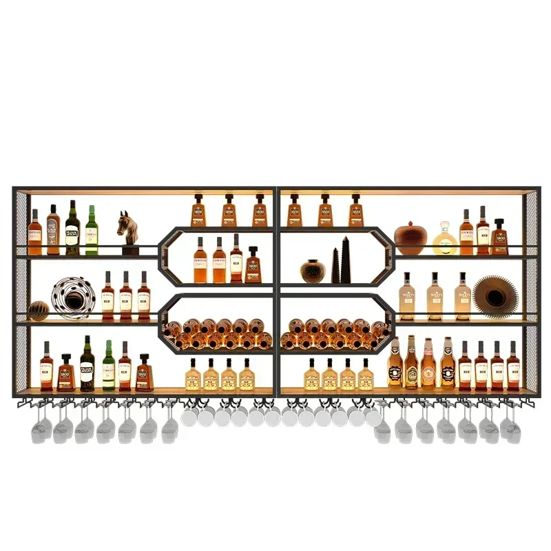 Drinks Bar Cabinet Portable Sh - مراجعة Home Bar Shelves وسعره