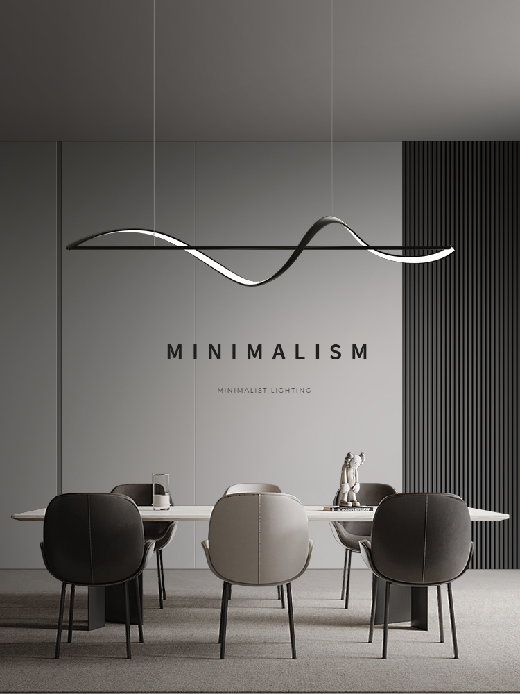 Modern Minimalism Curve Led Pe - مراجعة Home Bar Word وسعره