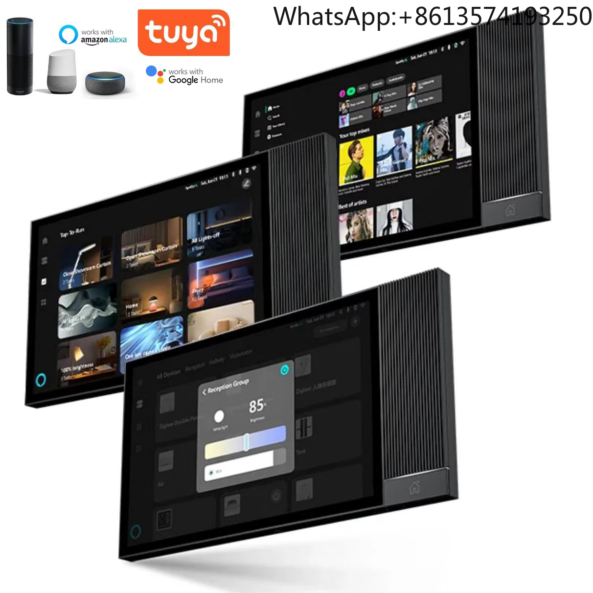 Tuya 8-Inch Smart Zigbee Gatew - مراجعة Home Bar Android وسعره