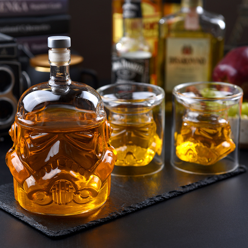 Wine Glass Set Storm Trooper H - مراجعة Bitters Bottle Set وسعره