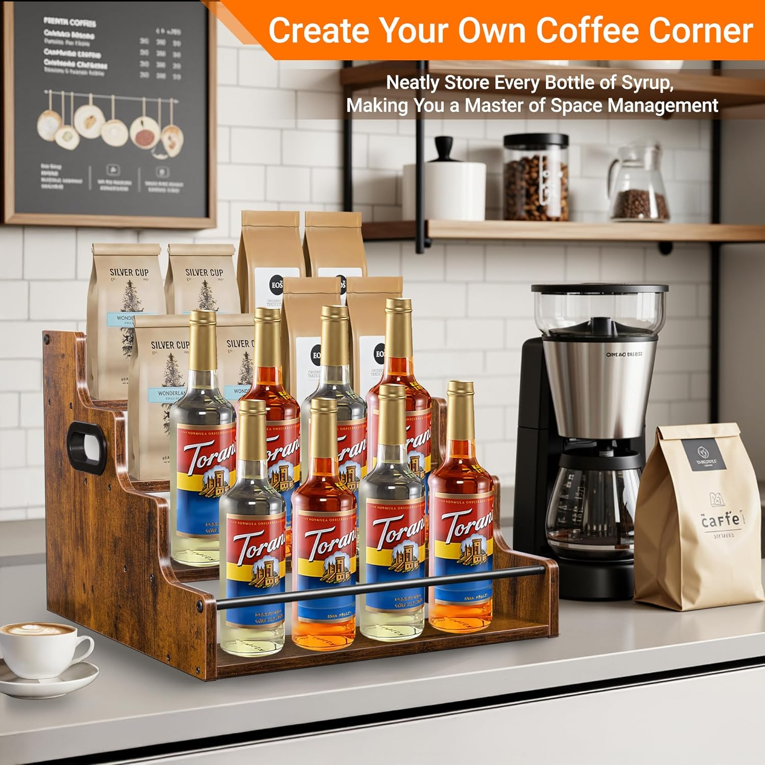 Liquor Bottle Display Shelf, C - مراجعة Home Bar And Cabinet وسعره