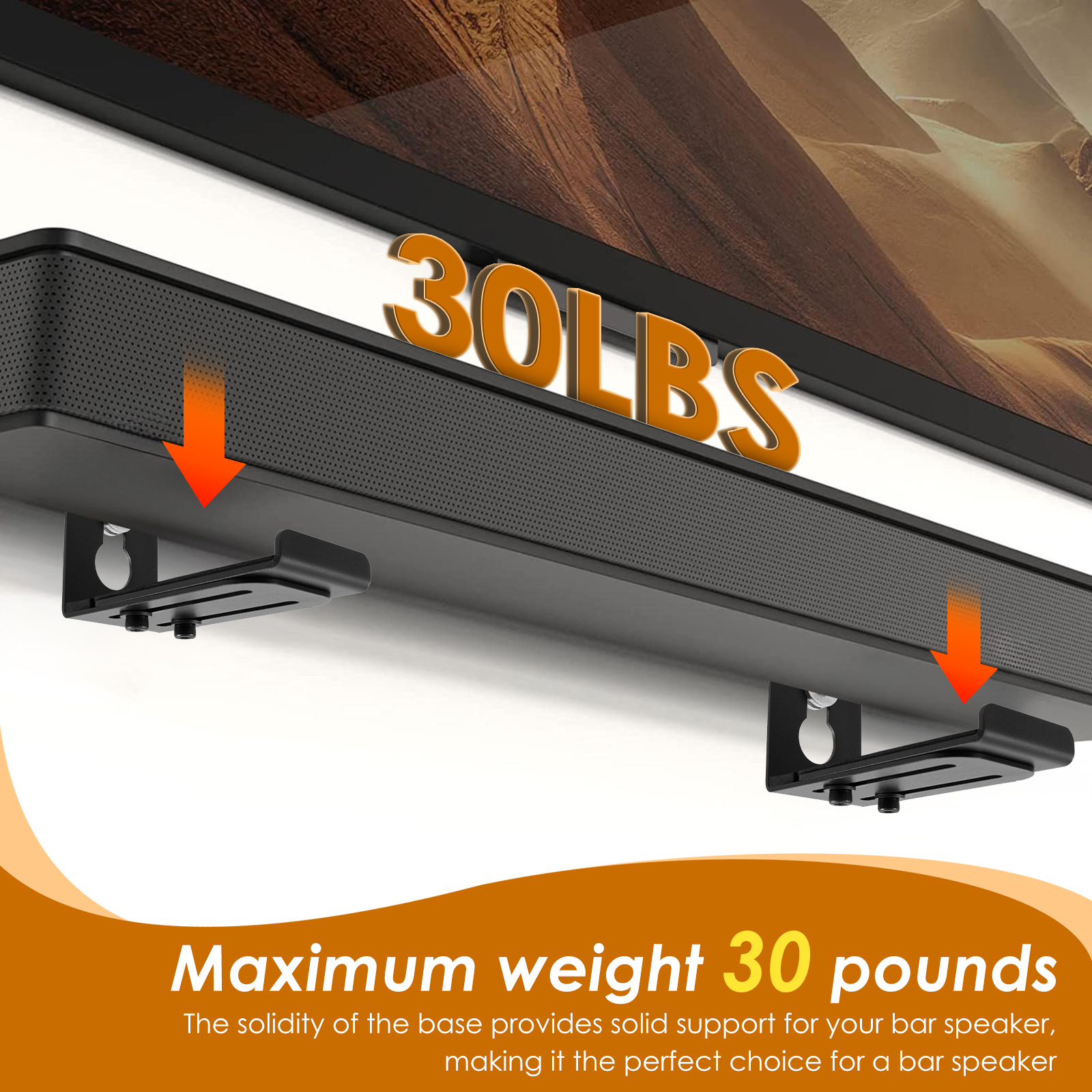 2Pcs Soundbar Speaker Stands W - مراجعة Home Bar Setup وسعره