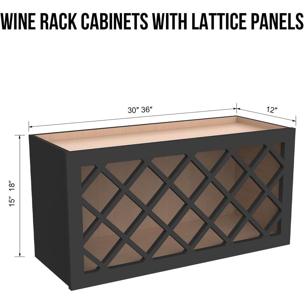 Style Wine Cabinet with Lattic - مراجعة Home Bar And Cabinet وسعره