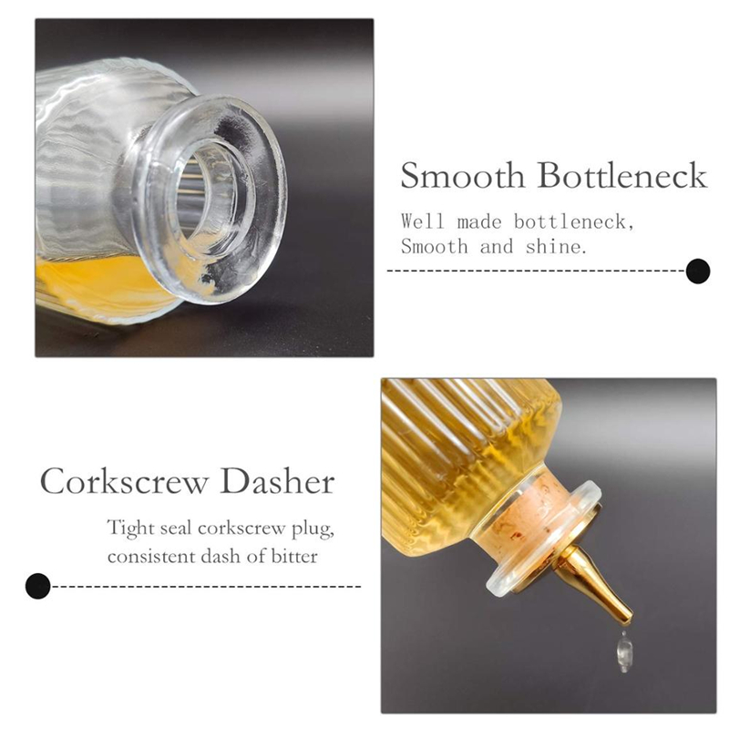 Bar Birdcage Dash Bottle 140ml - مراجعة Bitters Bottle Set وسعره