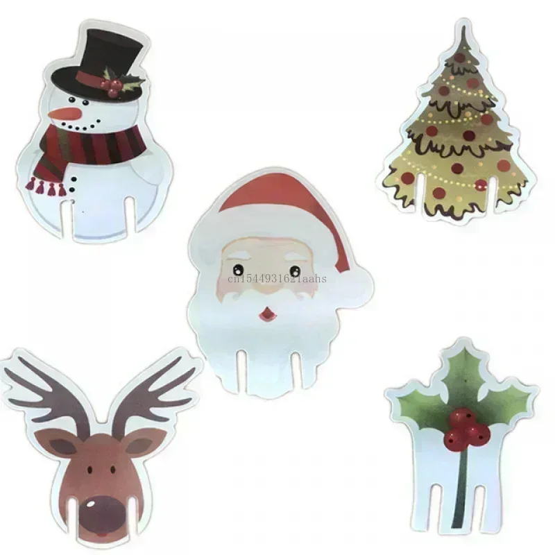 10/20/30PCS Christmas Cup Card - مراجعة Cocktail Recipe Book وسعره