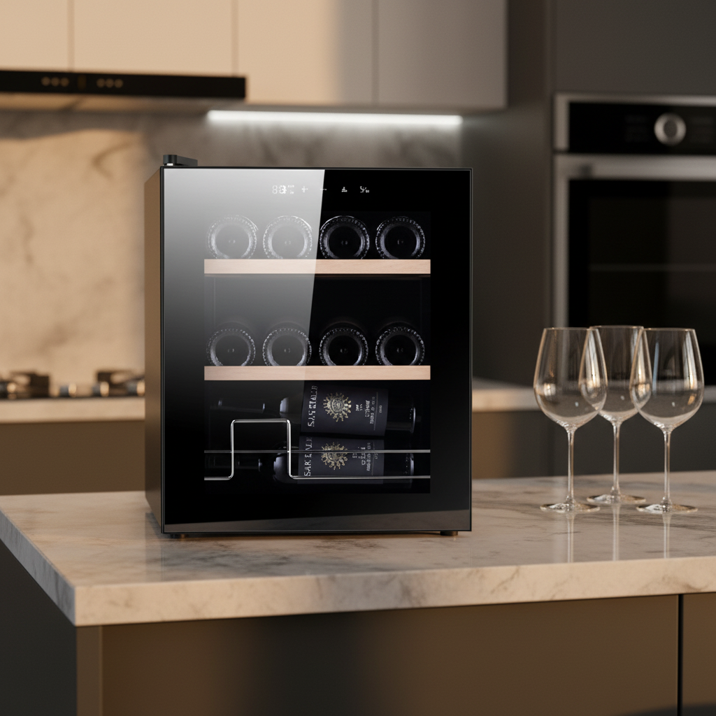 Mini bar Cooler Fridge Red Win - مراجعة Home Bar And Cabinet وسعره
