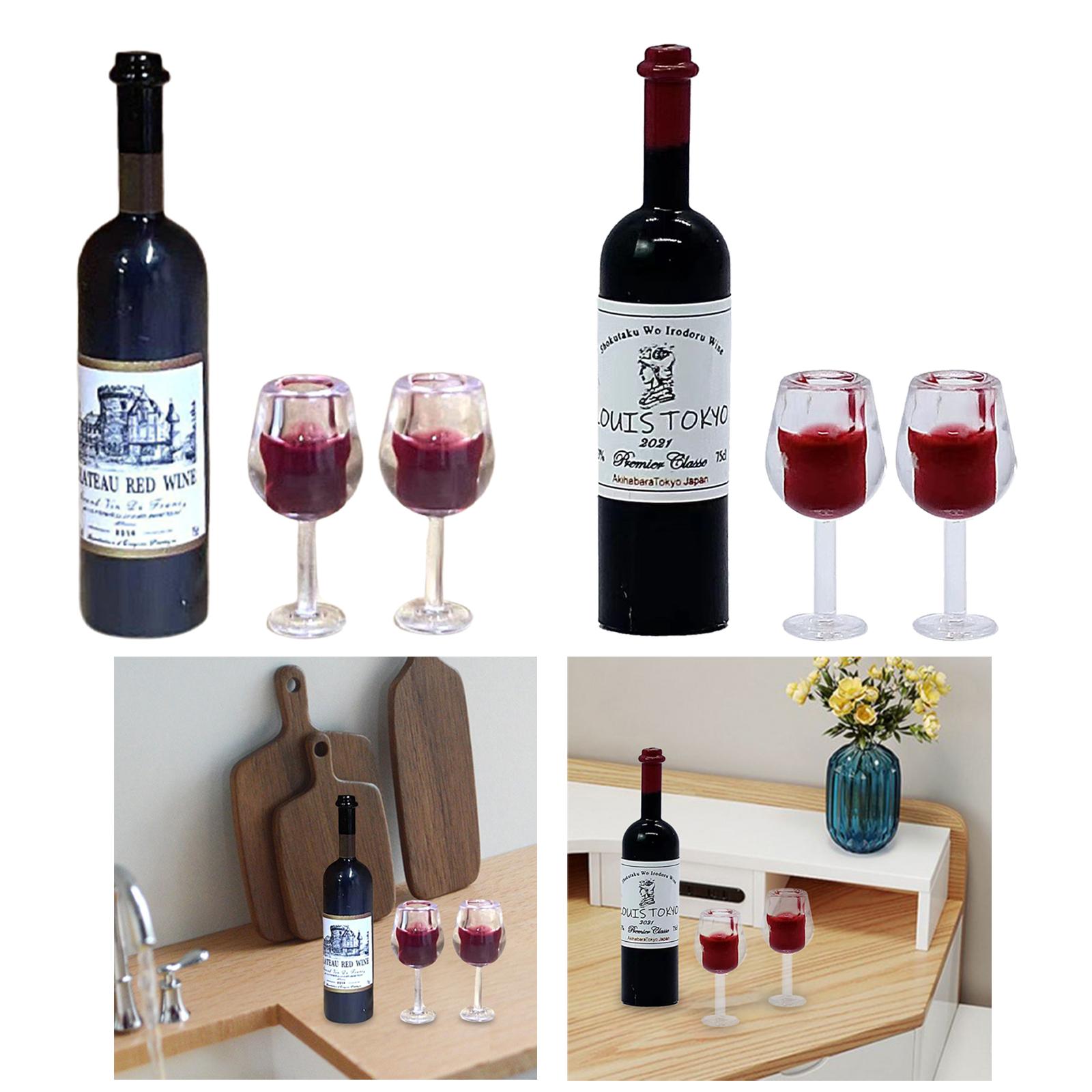 1/12 Scale Dollhouse Wine Bott - مراجعة Home Bar Setup وسعره