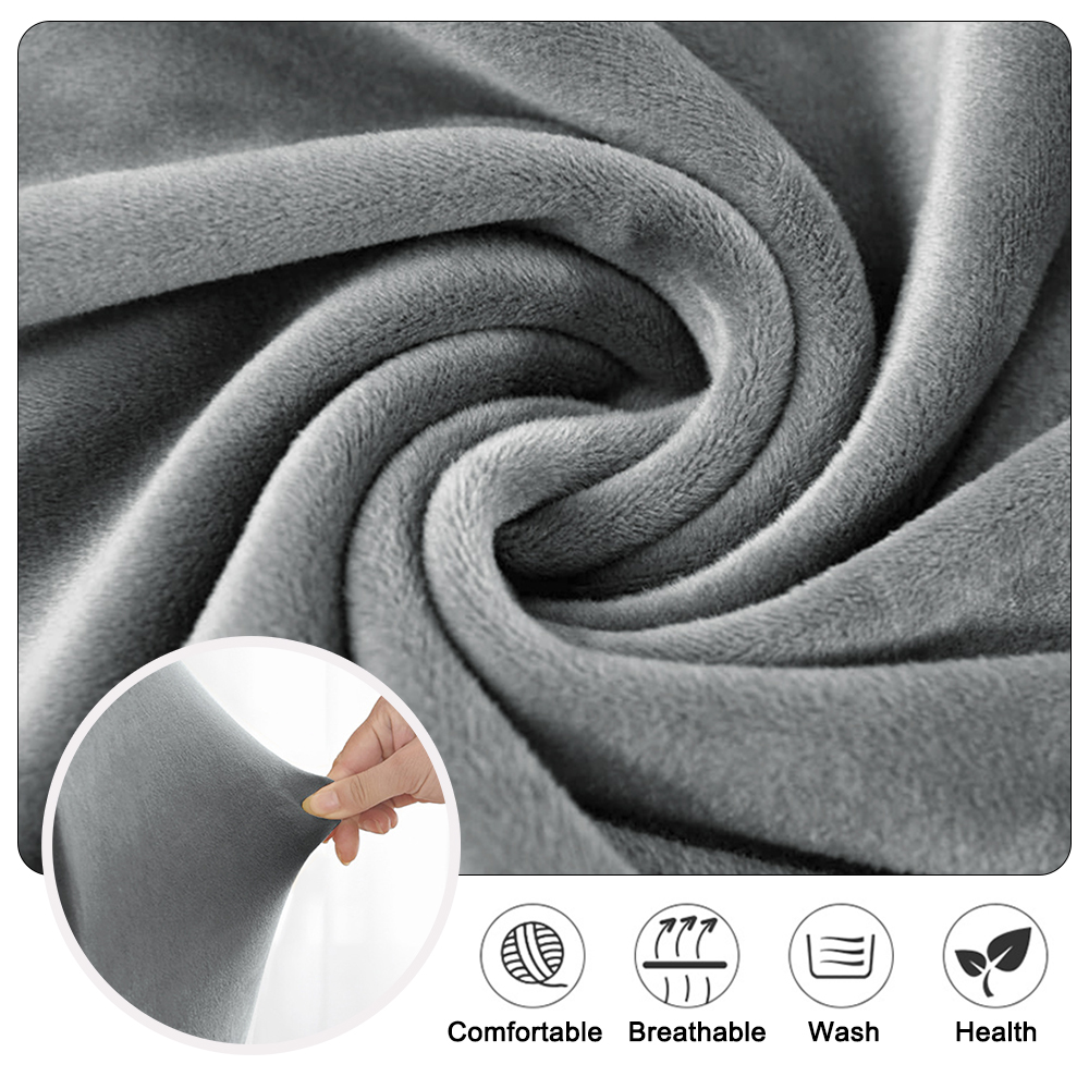 Velvet Solid color Chair Cover - مراجعة Home Bar Seating وسعره