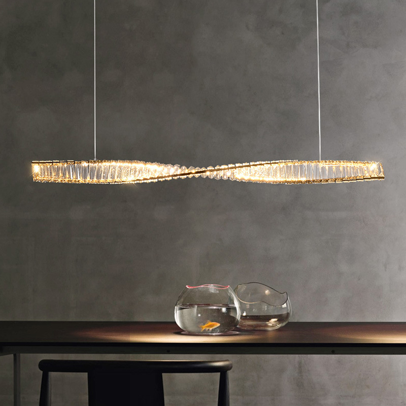 Luxury LED long Strip Crystal  - مراجعة Home Bar Word وسعره
