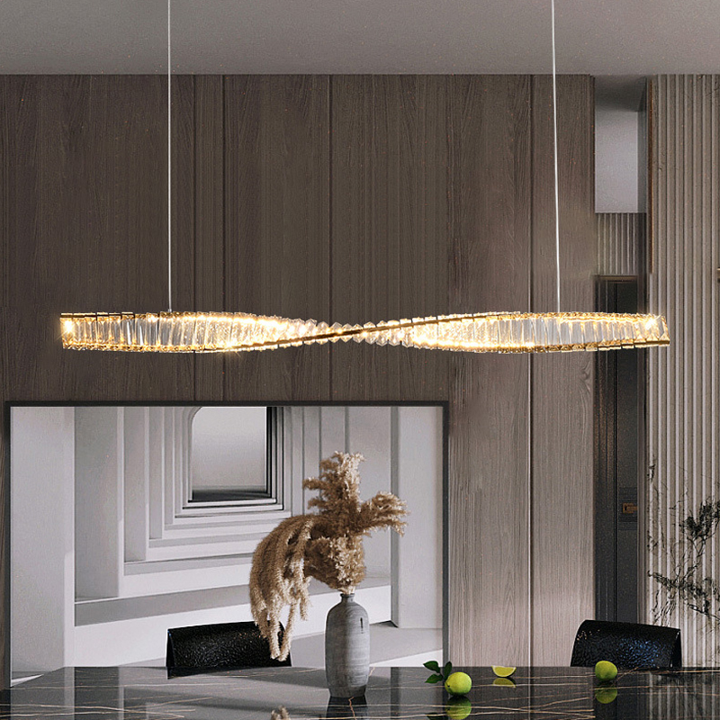 Luxury LED long Strip Crystal  - مراجعة Home Bar Word وسعره