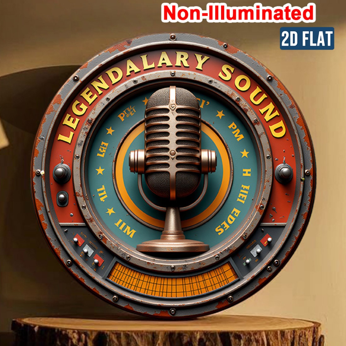 Vintage Stereo Wall Art 2D Met - مراجعة Home Bar And Kitchen وسعره