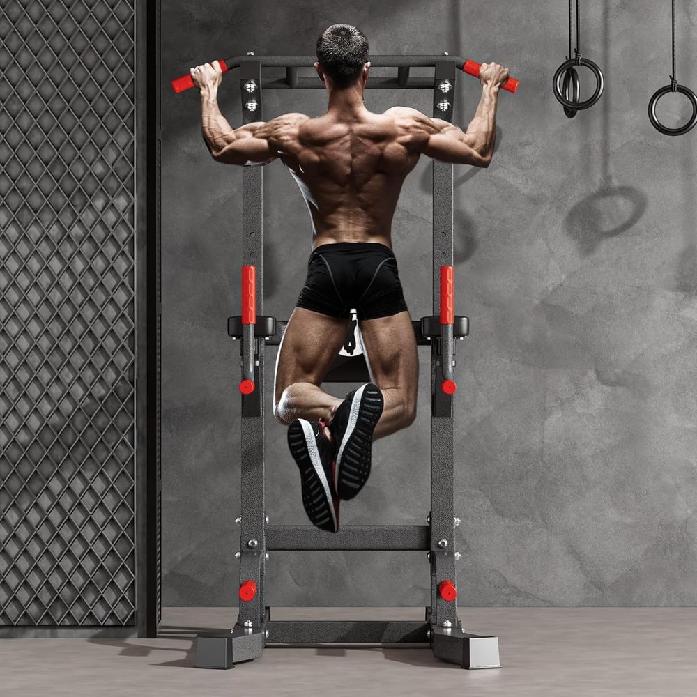 Power Tower Pull Up Bar Dip St - مراجعة Home Bar Stand وسعره