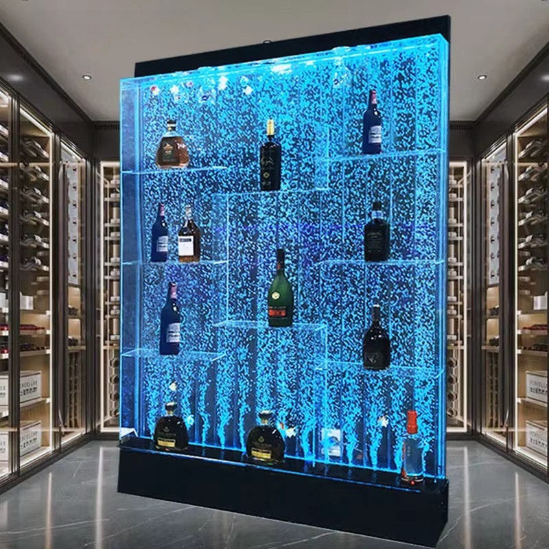 Customized Acrylic LED Water B - مراجعة Home Bar Stand وسعره
