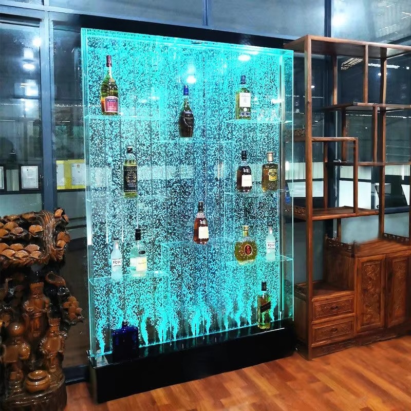 Customized Acrylic LED Water B - مراجعة Home Bar Stand وسعره