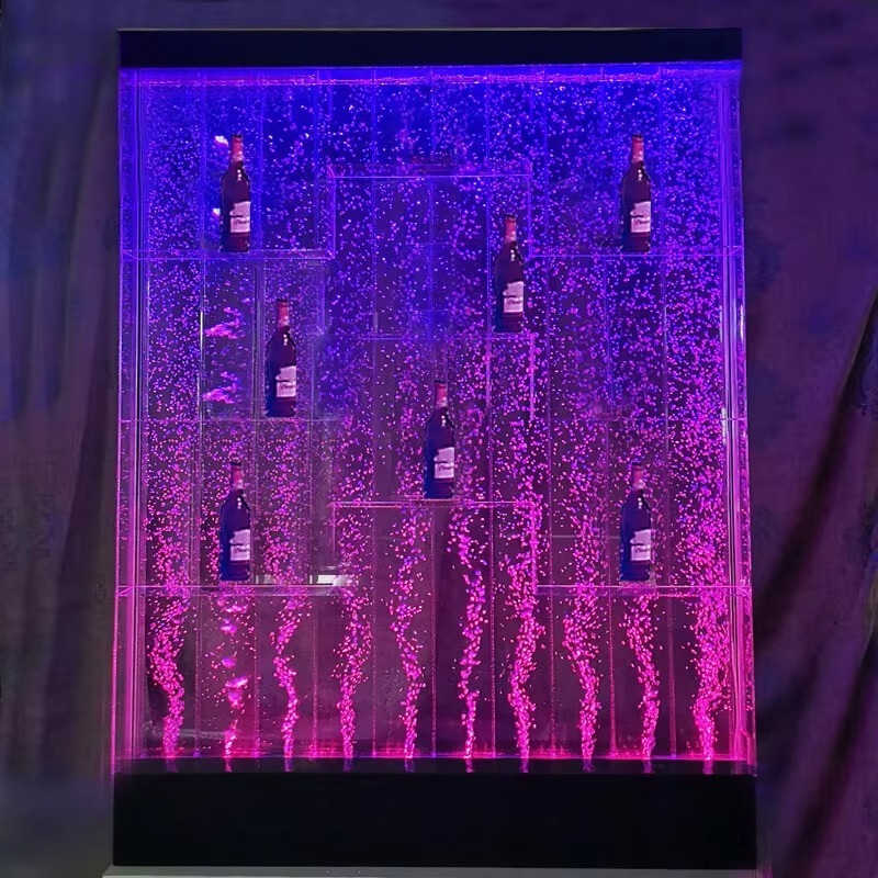 Customized Acrylic LED Water B - مراجعة Home Bar Stand وسعره