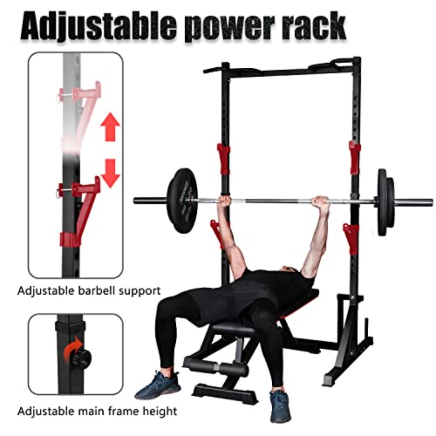 Home gym power rack with pull- - مراجعة Home Bar Stand وسعره