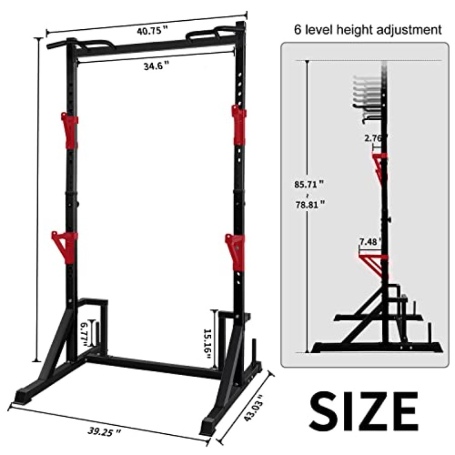 Home gym power rack with pull- - مراجعة Home Bar Stand وسعره