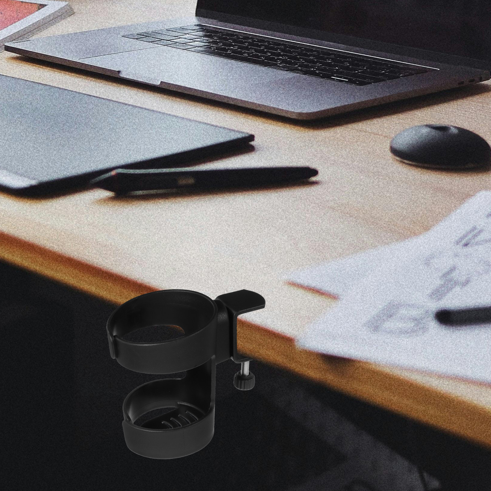 Desk Cup Holder Clamp Adjustab - مراجعة Home Bar Setup وسعره