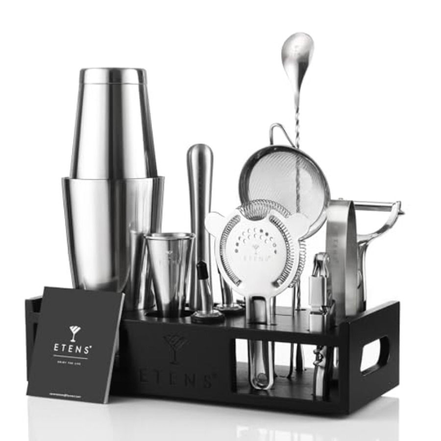 Cocktail Shaker Set Drink Mixe - مراجعة Boston Shaker Set وسعره